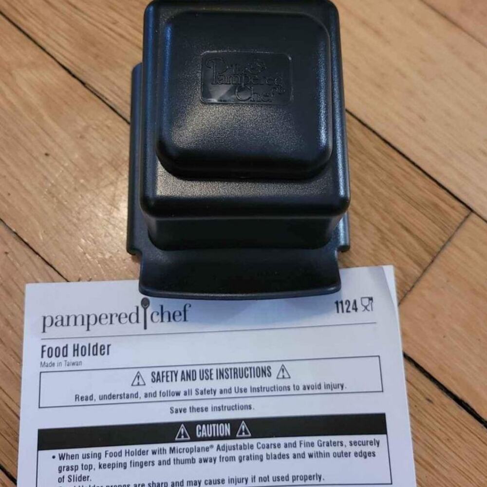 pampered chef food holder 1124‎ NWOB